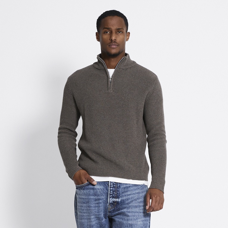 Half zip sweater "Frans"